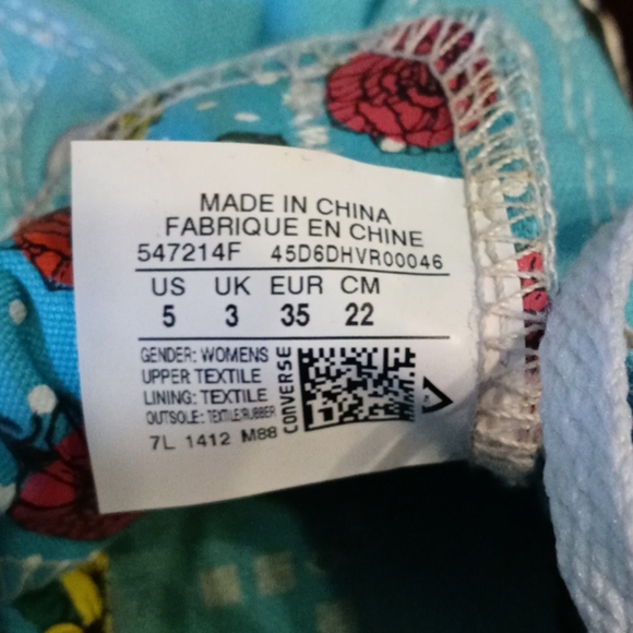 GUC women's converse - Picture 3 of 3